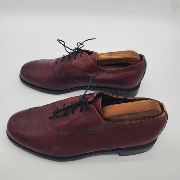 Vintage Dexter Brown Leather Derby Plain toe Oxfords Size 10 EEE Shoes main image 15